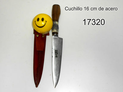 Imagen de CUCHILLO 16CM ACERO CARBONO 3.24